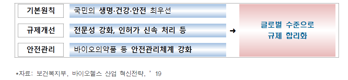 글로벌 수준의 인허가 규제 합리화 추진 전략