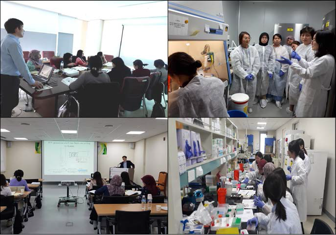 제7차 0IE표준실험실 동물질병진단 워크숍 광견병(상) 및 일본뇌염(하) 진단교육