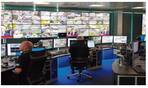 Glasgow CCTV Control Room 출처 : eyevis.co.uk/portfolio/glasgow-cctv-control-room/