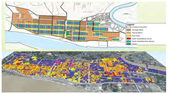 3D 모델링을 활용한 미얀마 양곤 구도심 보전 프로젝트 출처 : ASEAN Smart Cities Network (ASCN) Ebook