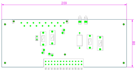 SUB PCB layout