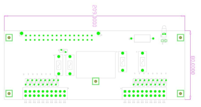 SUB PCB layout