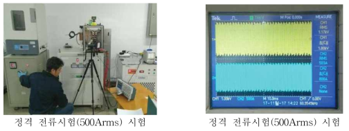 커패시터 시험항목에 대한 공인기관 시험