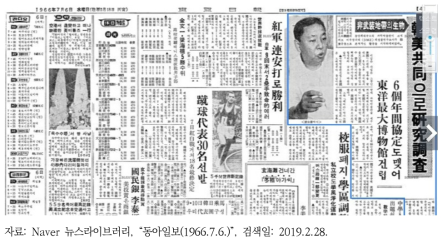 1966년 7월 6일 신문 기사 발췌