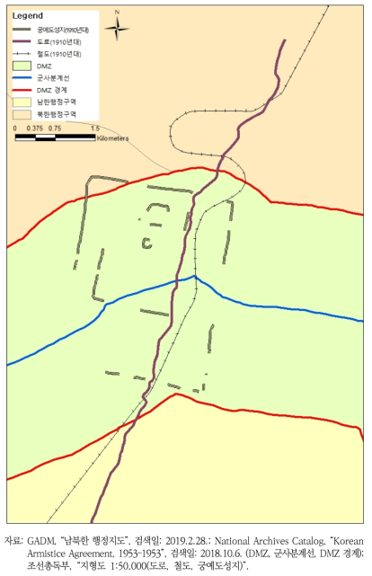 DMZ 궁예도성지(1910년대)