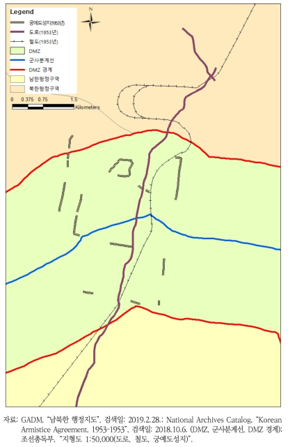 DMZ 궁예도성지(1953년)