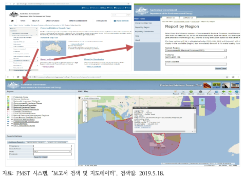 PMST 시스템을 이용한 보고서 검색 및 지도데이터 분석
