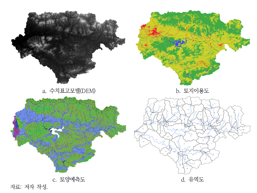 시범유역 SWAT 구축