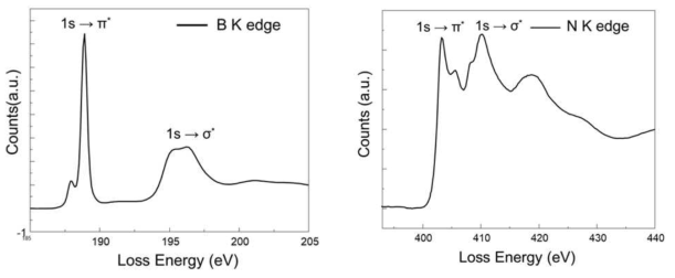 고품질 epi-ready AlGaN(~ 30 nm)/GaN 기판 위 성장된 육방정 질화붕소 박막의 NEXAFS 분석