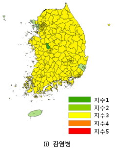 지자체별 사회재난 위해성 평가 결과(계속)