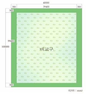 일반 농지 비교구 평면도