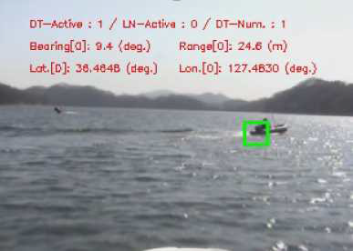 Image processing algorithm and target motion analysis algorithm