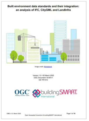 GeoBIM 관련 OGC와 buildingSMART 공동 보고서