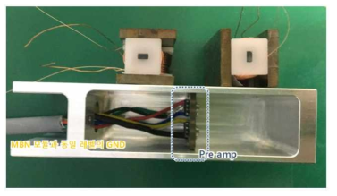 Pre-amp가 추가된 Probe