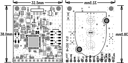 CH-100P PCB 도면