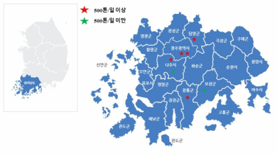 국내 하·폐수처리시설 내 N2O 배출 현황 파악을 위한 측정 후보지 현장조사