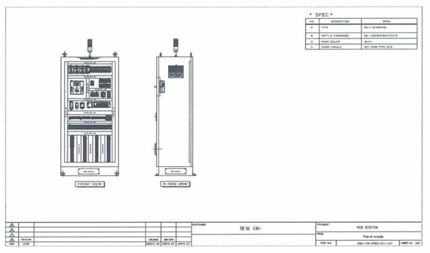 PLC Panel DWG