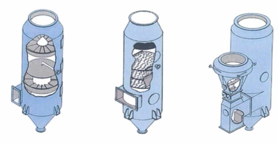 Clean Gas System, Inc사의 습식 스크러버 형상