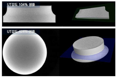 X-ray CT 분석결과