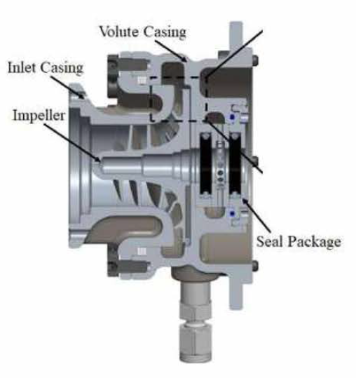 Cross-section of Pump Assembly