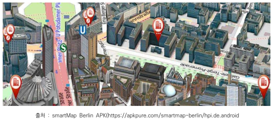 SmartMap Berlin 화면