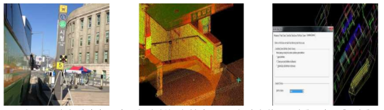 지상 라이다를 이용한 지하철 역사(서울 2호선 시청역) 3D 실내공간 구축 사례