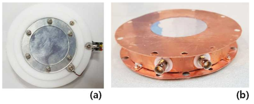 Sensor part of the monitor chamber and manufactured prototype