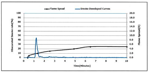 미국 화재안전기준에 따른 화염전파지수와 연기발생지수