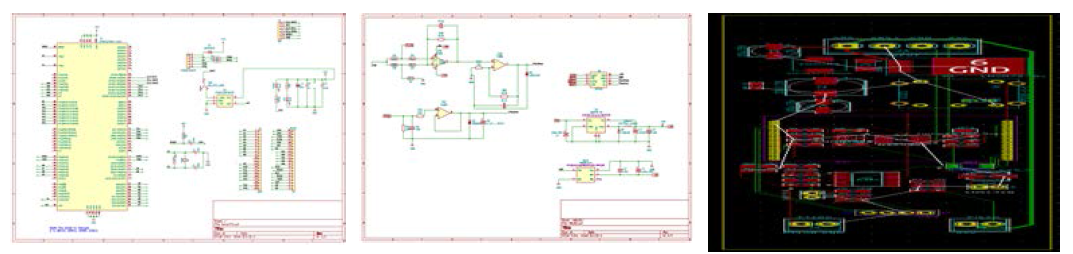 CPU 보드 회로도, 전원, Analog 회로, PCB Gerber Printing