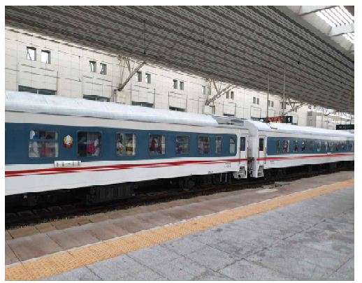 단둥-평양 국제여객열차 자료: 현지조사시 저자 촬영