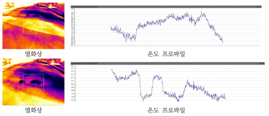 Image #3에 대한 온도 프로파일