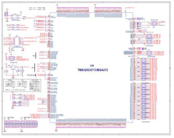 DSP(Digital Signal Processor) 모듈 도면