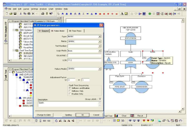 Fault tree editor