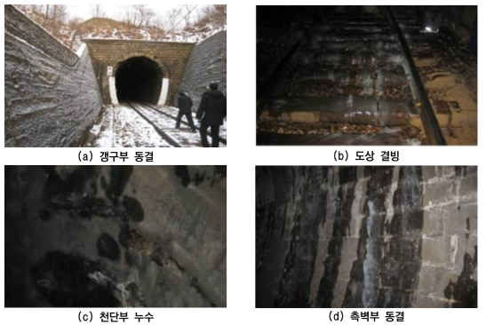 북한 터널 피해 현황