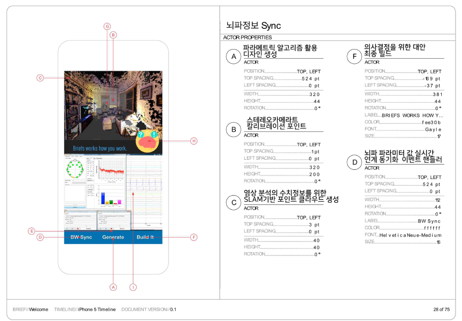 모바일 플랫폼의 프로토타입 상세 계획