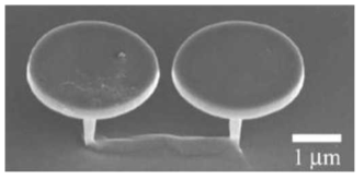 기존 결합된 마이크로 원형 공진기 예시 (Boriskina, 2010)