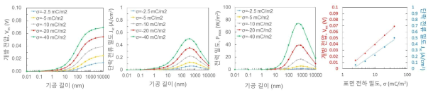 표면 전하 밀도에 따른 하전된 기공막 특성