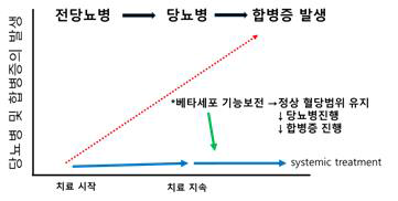 베타세포 기능보전을 통한 당뇨병의 자연경과