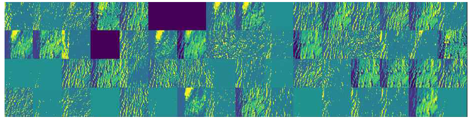 신경망에서의 RTI 데이터 학습 모습 시각화(Layer 2)