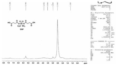 DSP 합성 NMR 결과