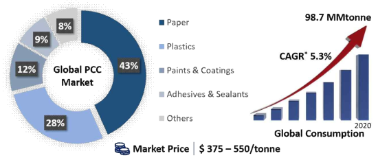 전세계 PCC 시장 요약