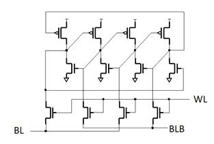 DICE SRAM Cell