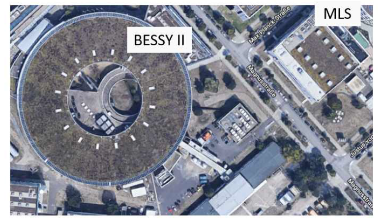 BESSY II와 MLS의 사진 (HZB)