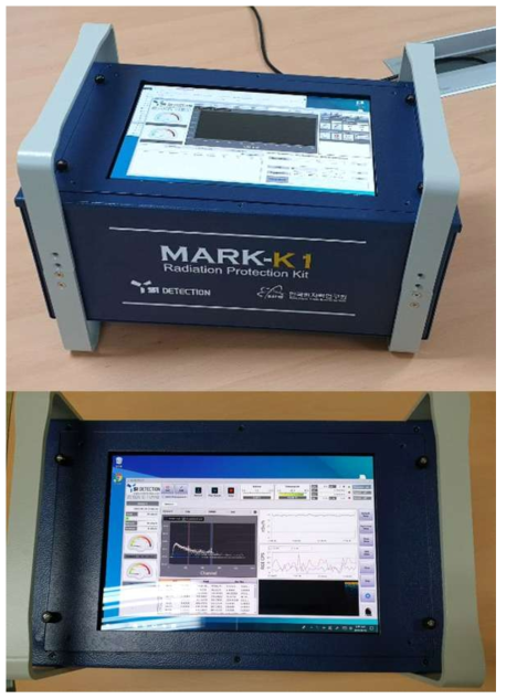 사고현장 공기중 방사성핵종 모니터링 시스템 개발완료