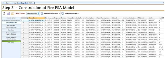 Realistic Option에서 Generate QuantData 실행후 PreQuantData-All 화면 예