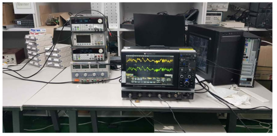 내방사선 기준전압공급기 회로 실험실 환경 동작 테스트