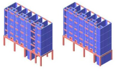 3D-Modeling A-Type(좌), B-Type(우)