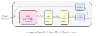 Weakly DenseNet Intermediate Building Block (Reduction) - (c)