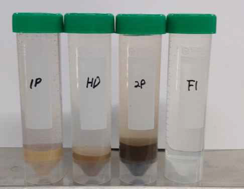 Photo of the improved facility for continuous treatment of HyBRID decontamination wastewater