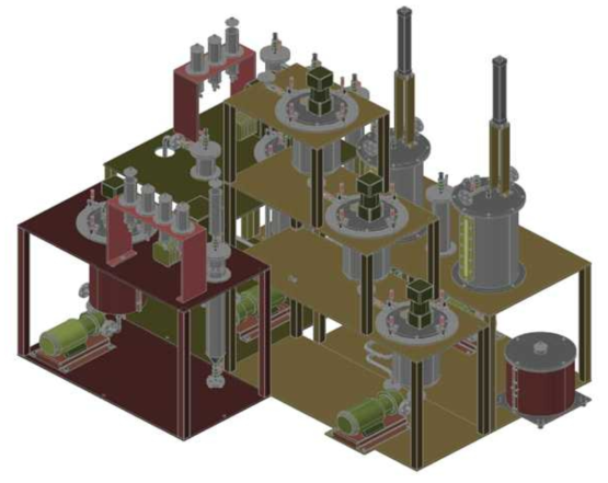 3D design of mobile HyBRID integration facility